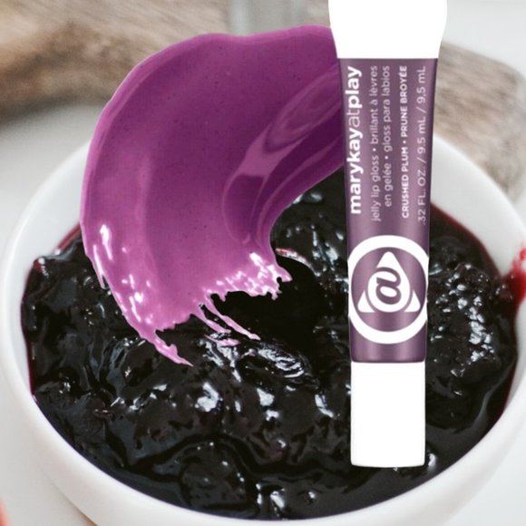 Crushed Plum Jelly Lip Gloss - Mary Kay Discontinued Limited Edition - Picture 2 of 8